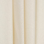 Swiss Dotted - Cream Ripple Fold Curtains