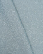 Swiss Dotted - Dusty Blue Ripple Fold Curtains - Image 2
