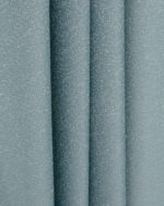 Swiss Dotted - Dusty Blue Ripple Fold Curtains