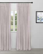 Swiss Dotted - Lilac Custom Curtains