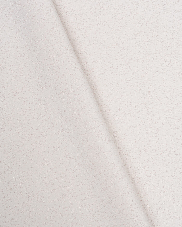 Swiss Dotted - Powder Pink Cross Fold Swiss Dotted - Powder Pink Ripple Fold Curtains - Image 2