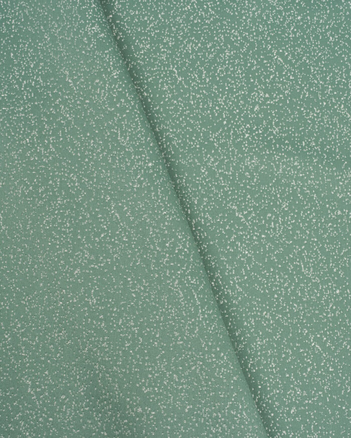 Swiss Dotted - Sea Foam Cross Fold Swiss Dotted - Sea Foam Custom Curtains - Image 3