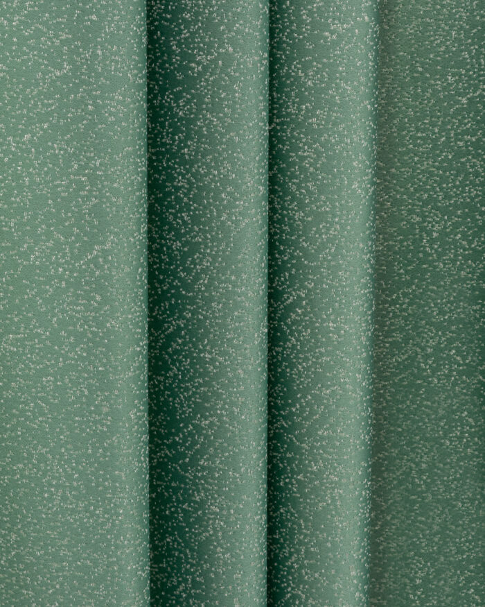 Swiss Dotted - Sea Foam Vertical Fold Swiss Dotted - Sea Foam Custom Curtains - Image 2