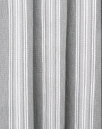 Country Stripes - Broad Gray Custom Curtains - Image 2