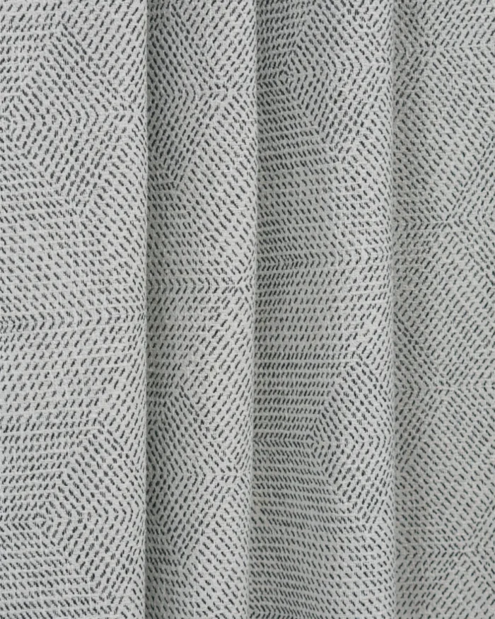 Adonis - Black and White Fabric Swatch - Image 3