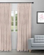 Almond - Misty Rose Custom Curtains