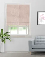 Almond - Misty Rose Color Roman Shades