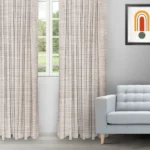Boho Drapery - Fawn Color Ripple Fold Drapes
