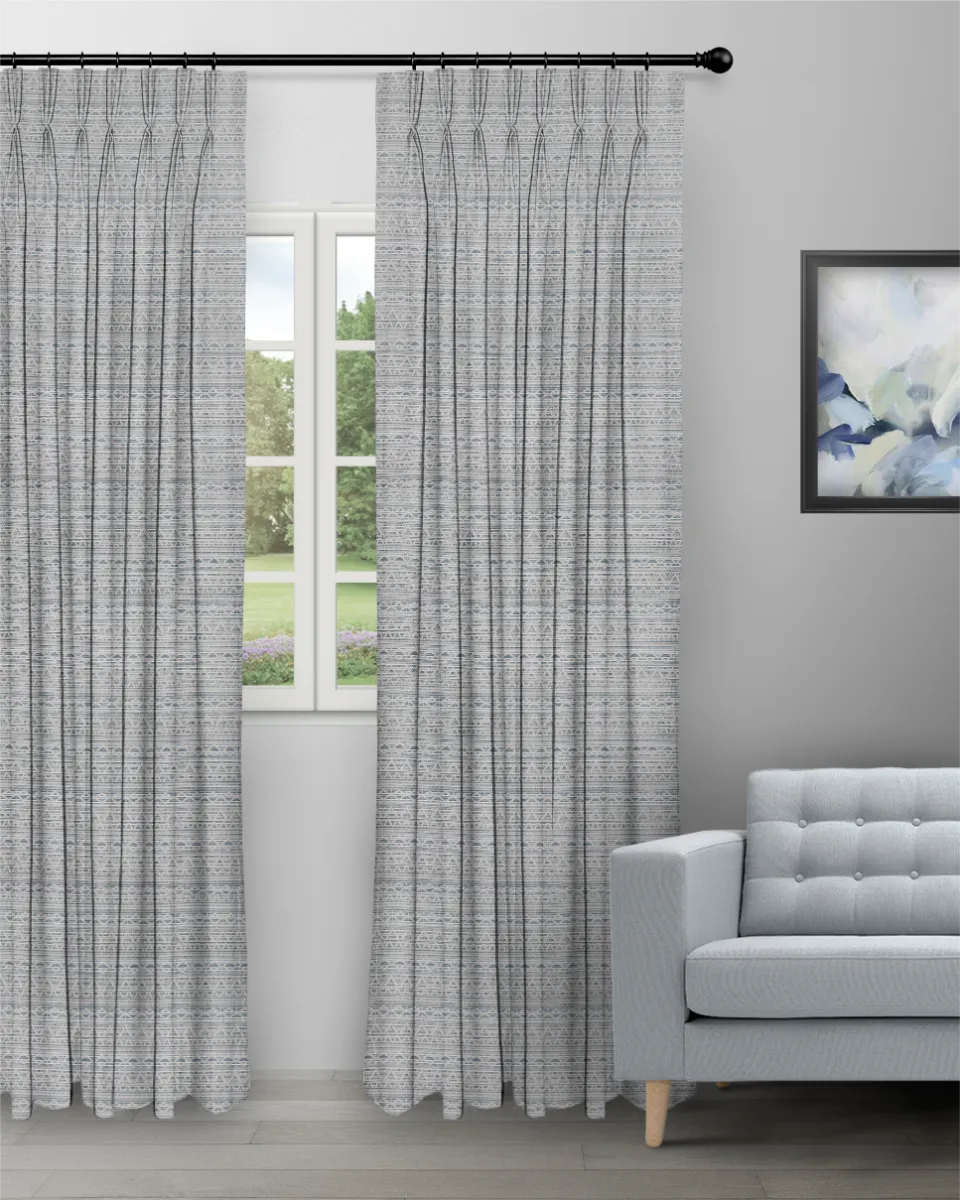 Boho Drapery Pine - Curtain (Webp) Boho Drapery - Pine Custom Curtains - Image 1