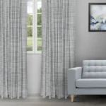 Boho Drapery - Pine Color Ripple Fold Drapes