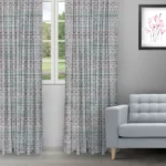 Boho Drapery - Sage Green Ripple fold Drapes