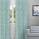 Celeste - Aqua Custom Curtains