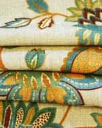 Cello - Teal Color Fabric Swatch - Image 2