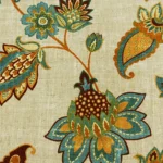 Cello - Teal Custom Curtains