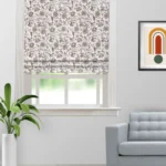 Chelsea Floral - Earth Color Roman Shades