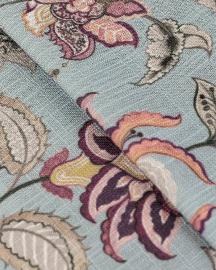 Chelsea Floral - Mauve Color Roman Shades - Image 2