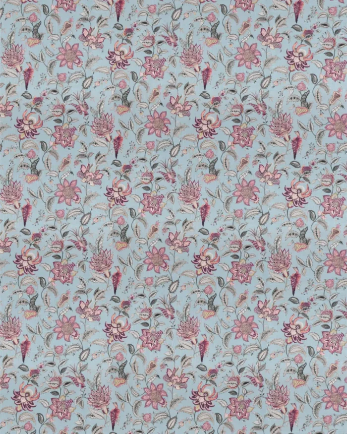 Chelsea Floral - Mauve Color Roman Shades - Image 3