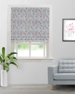Chelsea Floral - Mauve Color Roman Shades