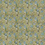 Ripple Fold Drapes | Chelsea Floral Olive - Regular (Webp) | Curtain Avenue