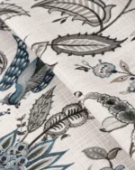 Chelsea Floral - Pine Color Roman Shades - Image 2