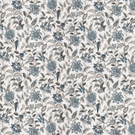 Ripple Fold Drapes | Chelsea Floral Pine - Regular (Webp) | Curtain Avenue