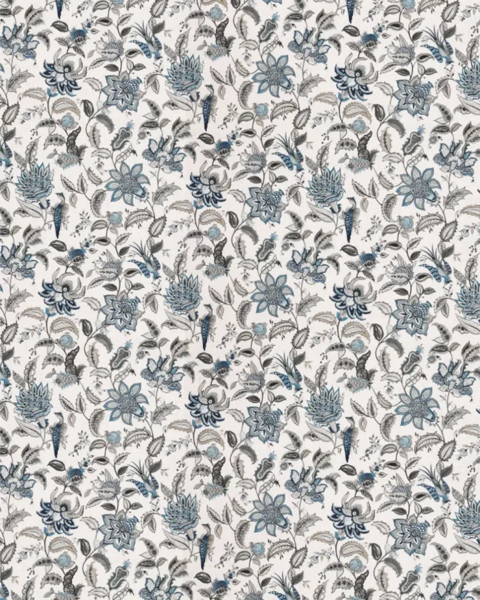 Chelsea Floral - Pine Color Roman Shades - Image 3