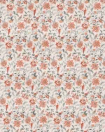 Chelsea Floral - Spice Color Roman Shades - Image 3