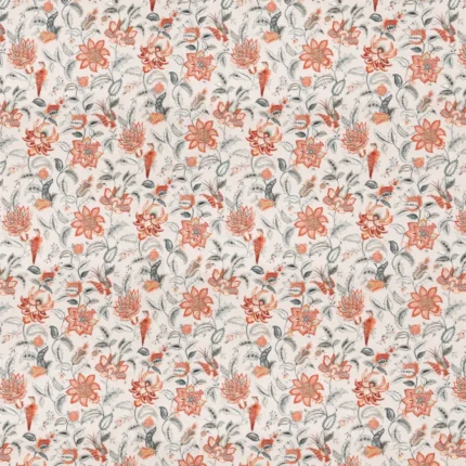Ripple Fold Drapes | Chelsea Floral Spice - Regular (Webp) | Curtain Avenue
