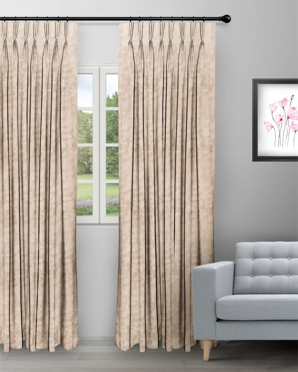 Colarado Flax - Curtain (Webp) Colorado - Flax Custom Curtains - Image 1