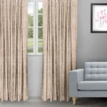 Colorado - Flax Ripple Fold Drapes