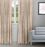 Colorado - Flax Ripple Fold Drapes