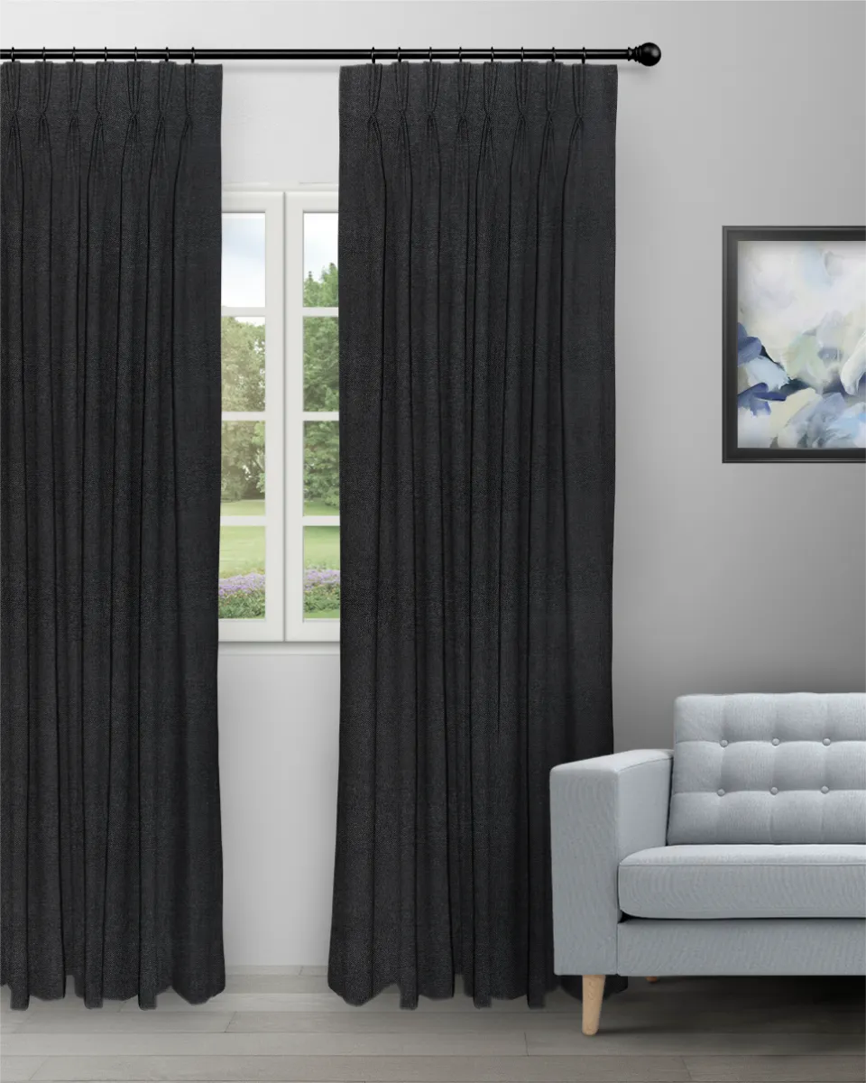 Colonial Black Beauty - Curtain (Webp) Colonial - Black Beauty Custom Curtains - Image 1