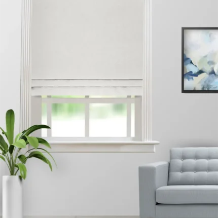 Roman Shades | Colonial Feather - Roman Shade (Webp) | Curtain Avenue