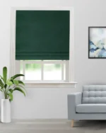 Colonial - Forest Color Roman Shades