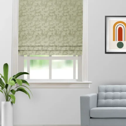 Roman Shades | Colorado Herb Green - Roman Shade (Webp) | Curtain Avenue