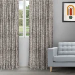 Colorado - Wood Smoke Ripple Fold Drapes