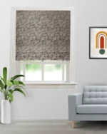 Colorado - Wood Smoke Roman Shades