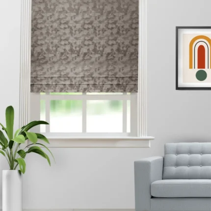 Roman Shades | Colorado Woodsmoke - Roman Shade (Webp) | Curtain Avenue
