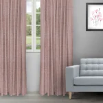 Cotton Bella - Blush Ripple Fold Drapes