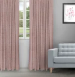 Cotton Bella - Blush Ripple Fold Drapes