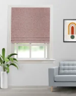 Cotton Bella - Blush Color Roman Shades