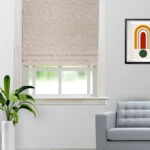 Cotton Bella - Brown Color Roman Shades