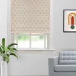 Cotton Husk - Biscotti Roman Shades