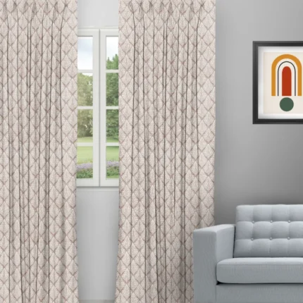 Curtains | Cotton Husk Greystone - Curtain (Webp) | Curtain Avenue