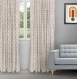 Cotton Husk - Greystone Ripple Fold Drapes