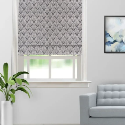 Roman Shades | Cotton Husk Lake - Roman Shade (Webp) | Curtain Avenue