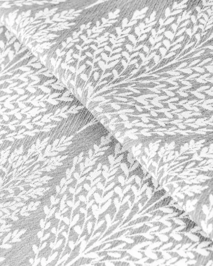 Cotton Husk - Silver Ripple Fold Drapes - Image 2