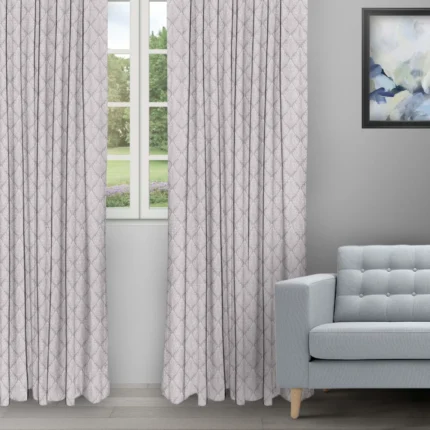 Ripple Fold Drapes | Cotton Husk Silver - Ripple Fold image | Curtain Avenue
