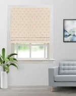 Cotton Husk - Vanilla Roman Shades