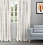 Curtains Ambrosia - Dove Ripple Fold Drapes